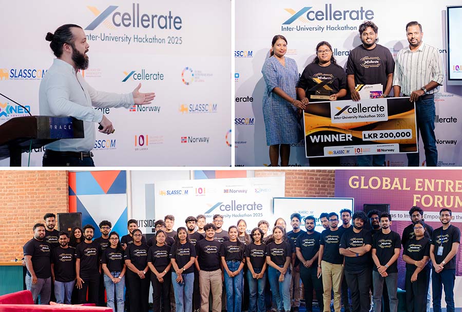 SLASSCOM Empowers Young Innovators through Xcellerate Inter University Hackathon 2025