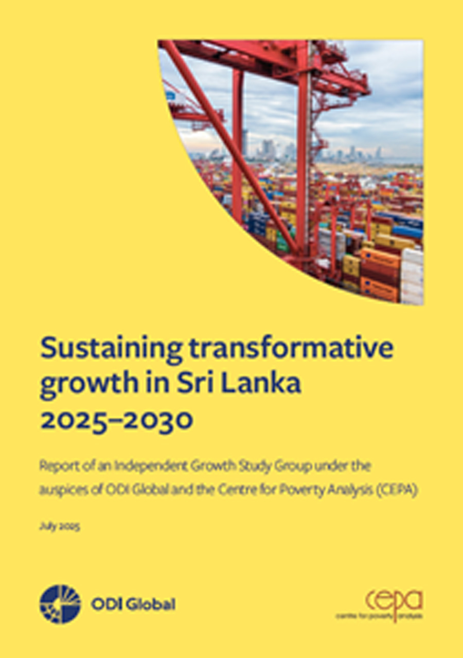 Sustaining Transformative Growth in Sri Lanka 20252030