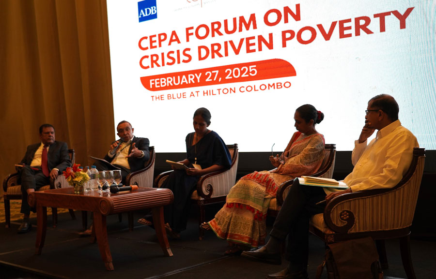 CEPA Hosts Symposium on Poverty in Sri Lanka Unveiling Findings from 5000 Household Study