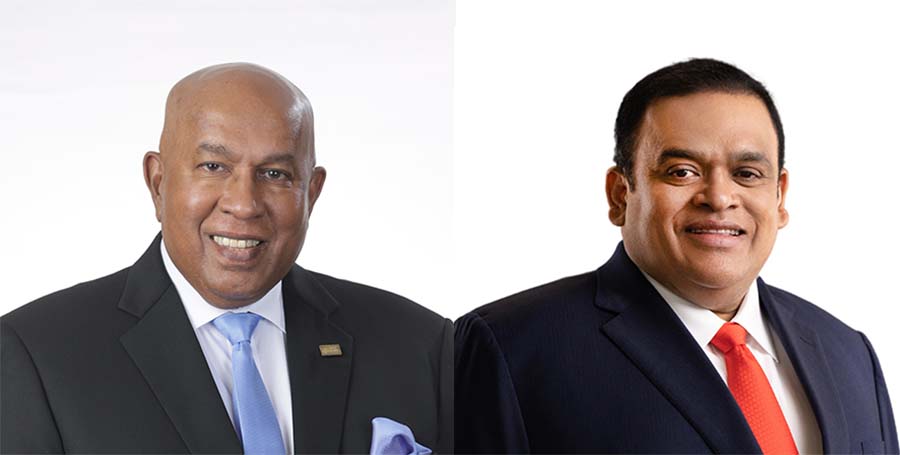 Hayleys Profit Mohan Pandithage Chairman Chief Executive and Dhammika Perera Co Chairman and Non Executive Director