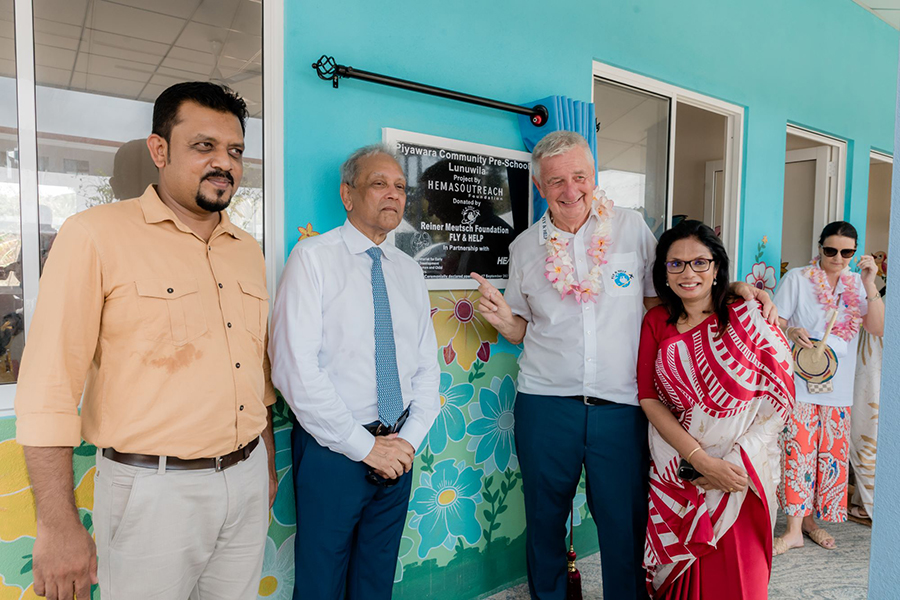 Fly and Help open their 1000th School Globally in Sri Lanka in Partnership with Hemas Outreach Foundation Image 1