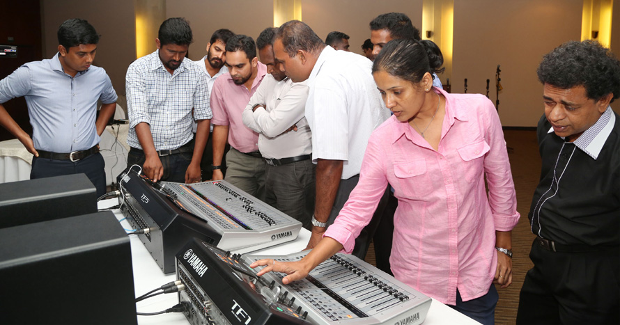 Yamaha unveils future of digital mixing at pro audio seminar in Colombo