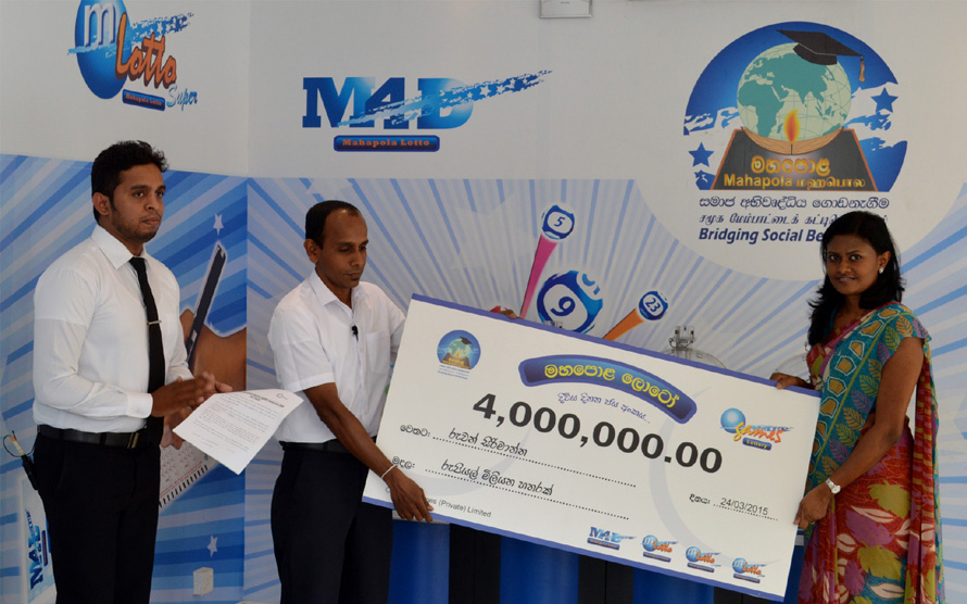 Mahapola Lotto jackpot enables winner to secure family s future