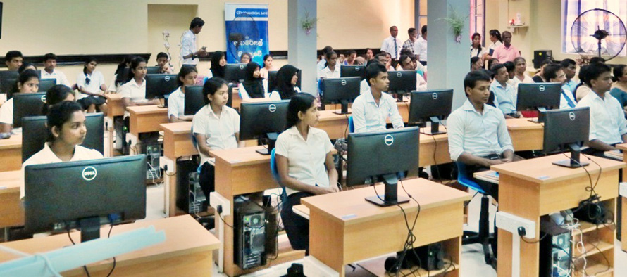 Commercial Bank donates Computer Lab to Maradana Technical College