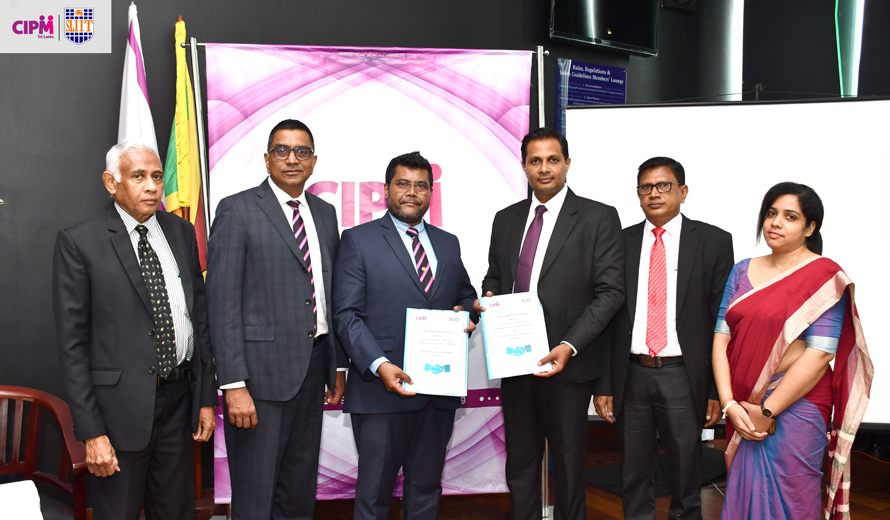 CIPM and SLIIT Sign Historical MOU Expanding Horizons of Students