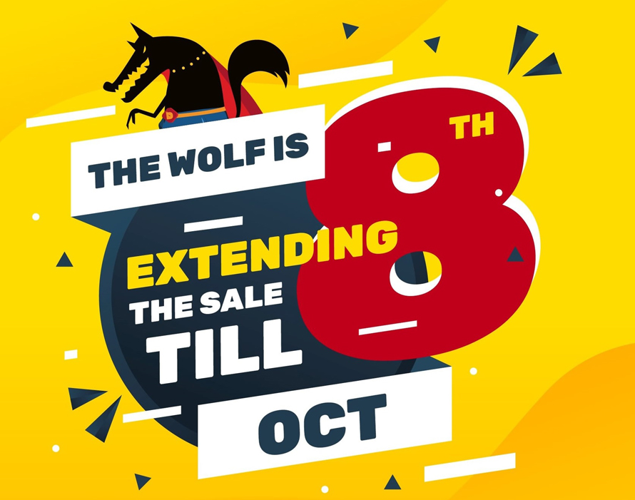 The Big Bad Wolf Online Book Sale to howl until October 8 by popular demand