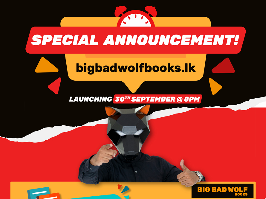 The Big Bad Wolf Online Book Sale Sri Lanka 2020 opens before scheduled due to popular demand