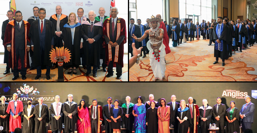 The William Angliss Institute SLIIT proudly held its 8th Graduation in style in Shangri La Colombo