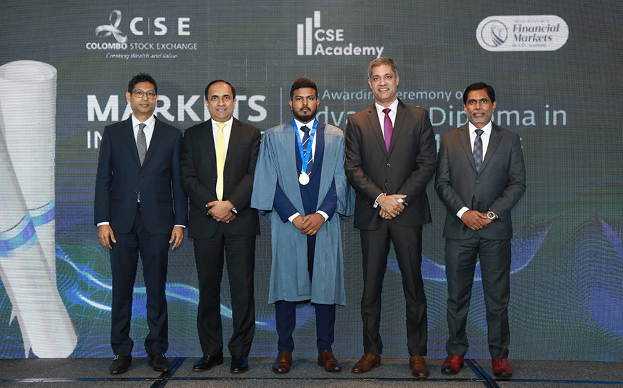 CSE hosts the Awards Ceremony for the Advanced Diploma in Financial Markets for batch six 2023