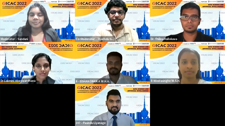SLIIT ICAC 2022 concludes promoting advancements of research in Computing