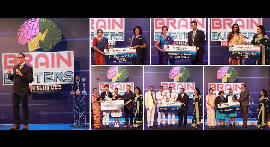 SLIIT Brain Busters with SLIIT Season 3 concludes inspiring and motivating students to become futuristic leaders