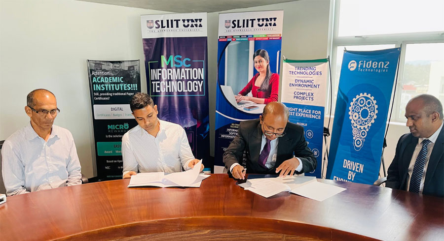 SLIIT Fidenz Partnership Unleashes a World of Exciting Career Prospects for Students