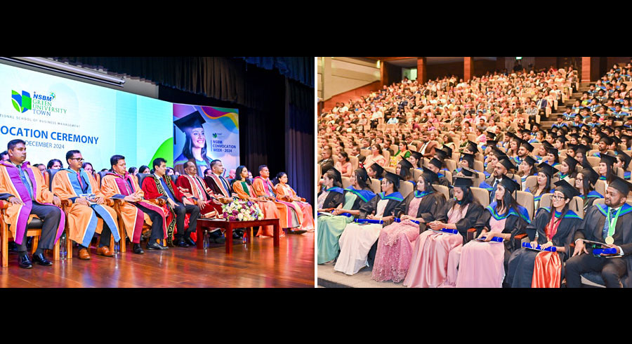 NSBM celebrates the success of the Graduating Class of 2024 at the grandiose NSBM Convocation Week