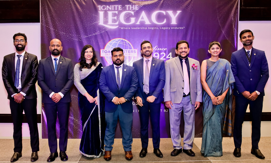 Omega Line Toastmasters Installs New Leadership at Ignite the Legacy Ceremony