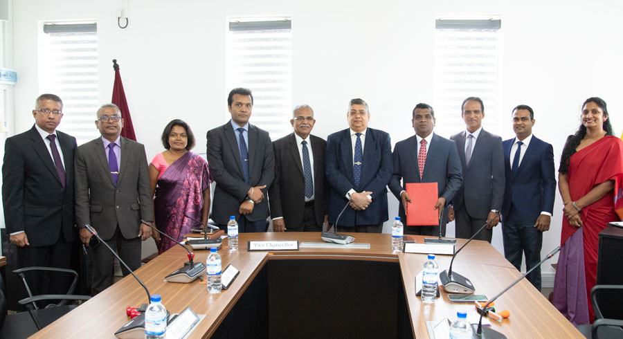 Department of Business Management Wayamba University of Sri Lanka and Maliban Forge Partnership to Enhance Student Development