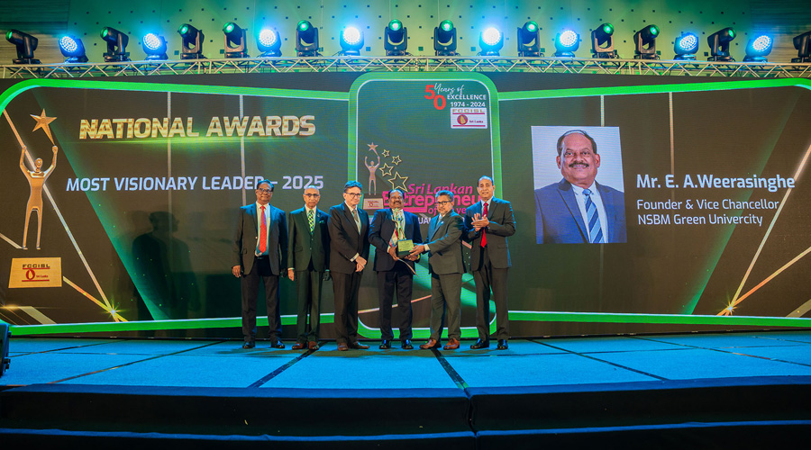 E. A. Weerasinghe Founding Vice Chancellor of NSBM Green University