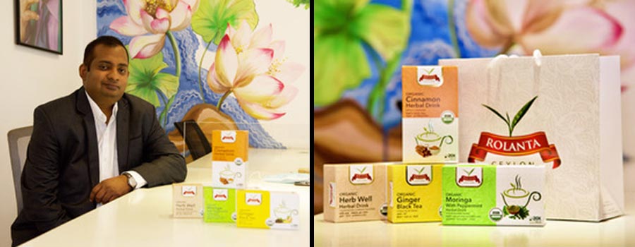 Rolanta launches 100 organic collection of teas in Sri Lanka