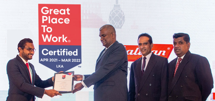 Maliban accredited as a Great Place to Work