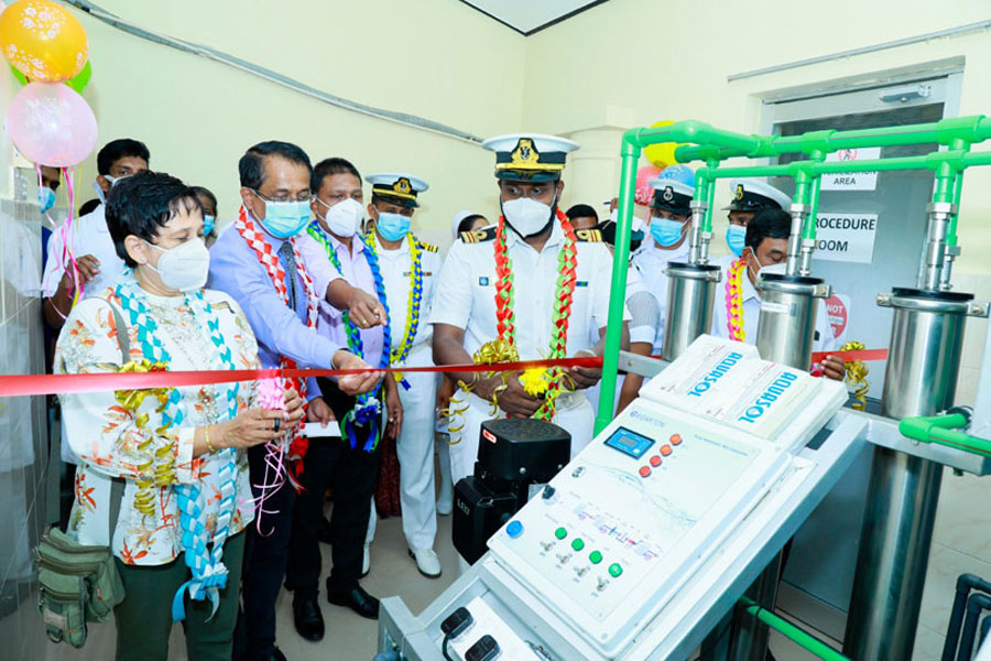 Perera and Sons donates Reverse Osmosis plant to Trincomalee District Base Hospital