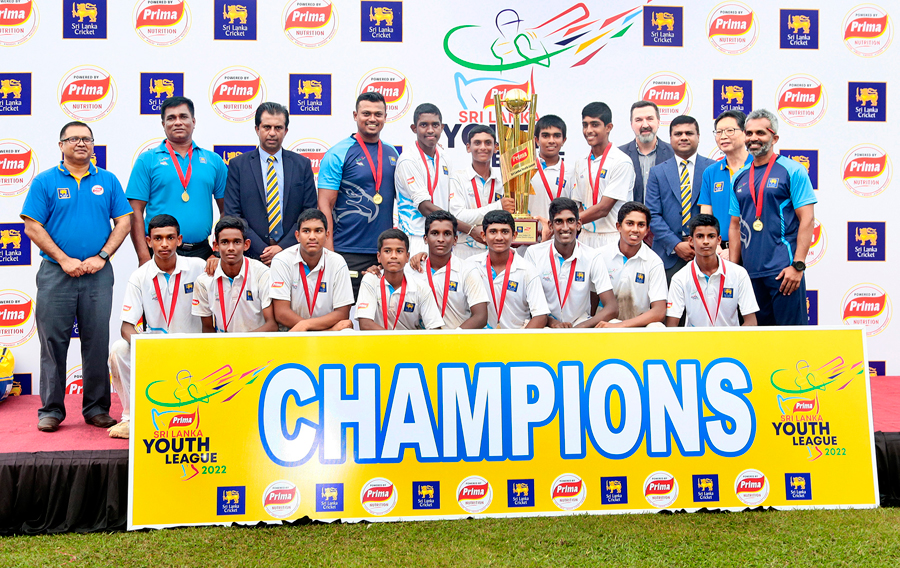 Colombo South emerged as champions in Prima Under 15 Sri Lanka Youth League