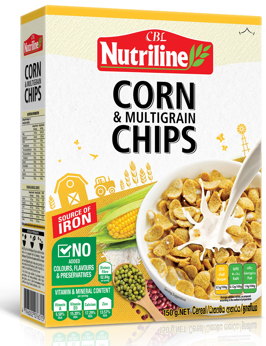 CBL Nutriline Corn and Multigrain Chips