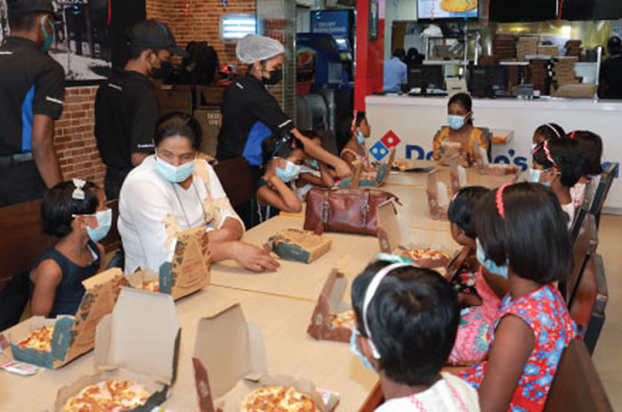 Domino s Sri Lanka Marks Children s Day Across Network Special Event Held at Dehiwala for Underprivileged Children