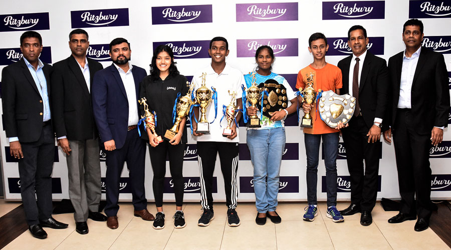 Nevindu and Chanithma stars of Ritzbury Junior National Squash Championship 2022