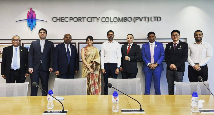 Port City Colombo hosts Thai Iranian Delegation