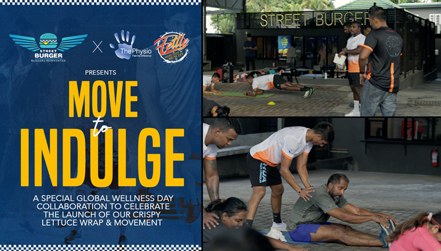 On Global Wellness Day Street Burger presents Move to Indulge in collaboration with The Physio and Fettle