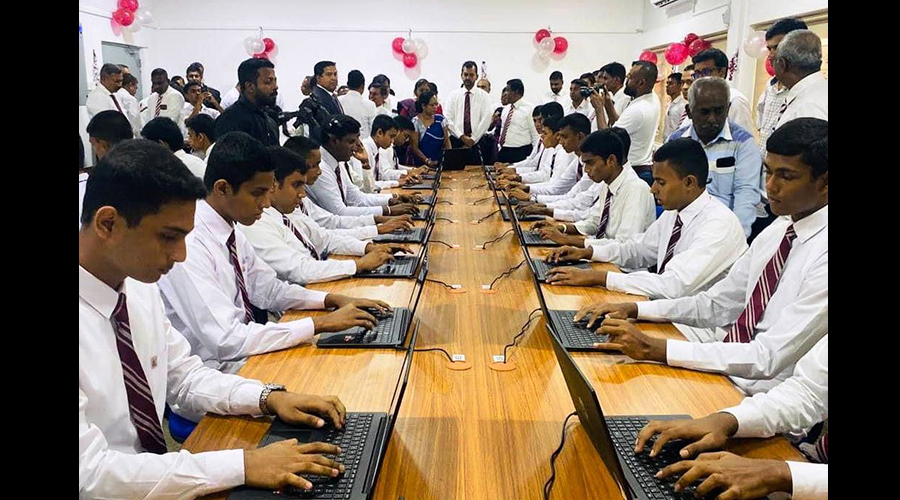 RIOCOCO donates Rs. 20 million worth high tech computer lab to Nalanda College Colombo