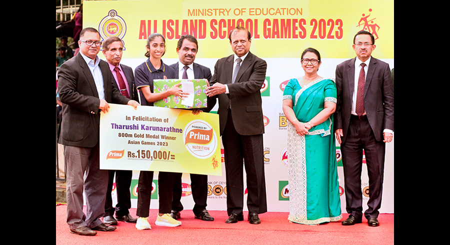 Prima Empowers Sri Lankan Youth at National School Games 2023