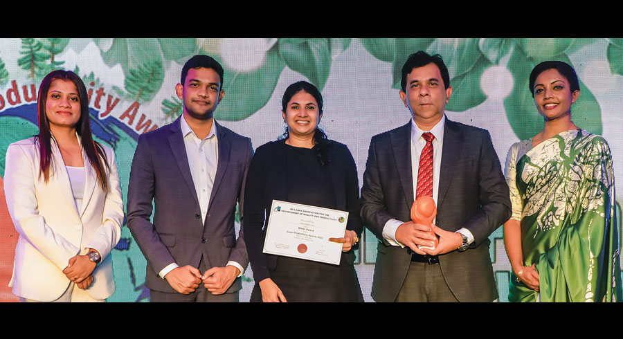 Fonterra Brands Lanka Honoured with a Silver Award for Green Productivity