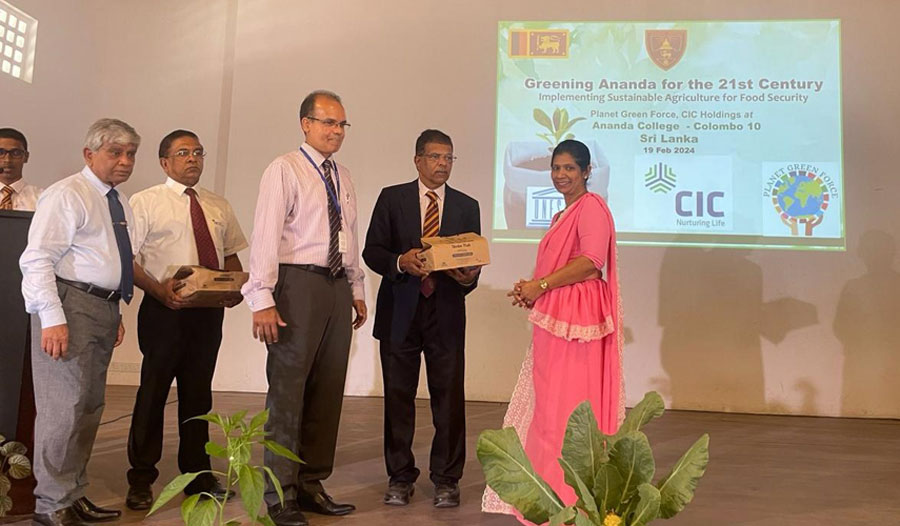 CIC partners with Planet Green Force and UNESCO to nurture lives of Sri Lanka s future green leaders