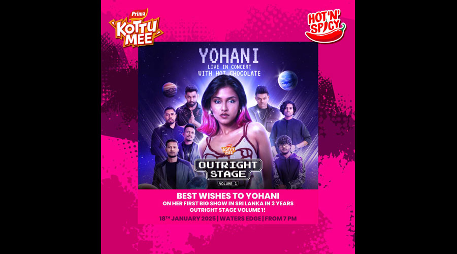 Prima KottuMee presents Yohani Live in Concert Outright Stage Volume 1