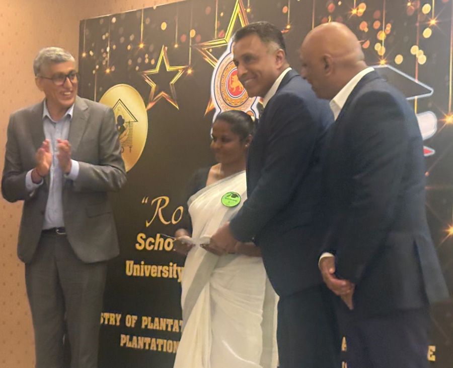 Serendib Adhi Shakthi University Scholarship Program rewards top academic achievers from Tea Plantation community Photo