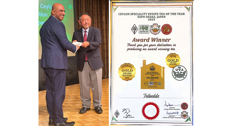 Telbedde Estate Crowned Overall Gold Winner at Ceylon Specialty Estate Tea Awards 2025