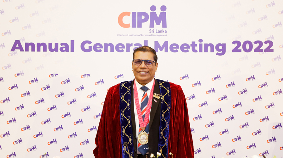 Versatile Business and People s Professional Ken Vijayakumar Elected President CIPM Sri Lanka