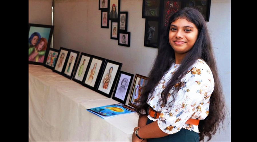 Meet Shayana from Batticaloa The Teenage Artist making a difference