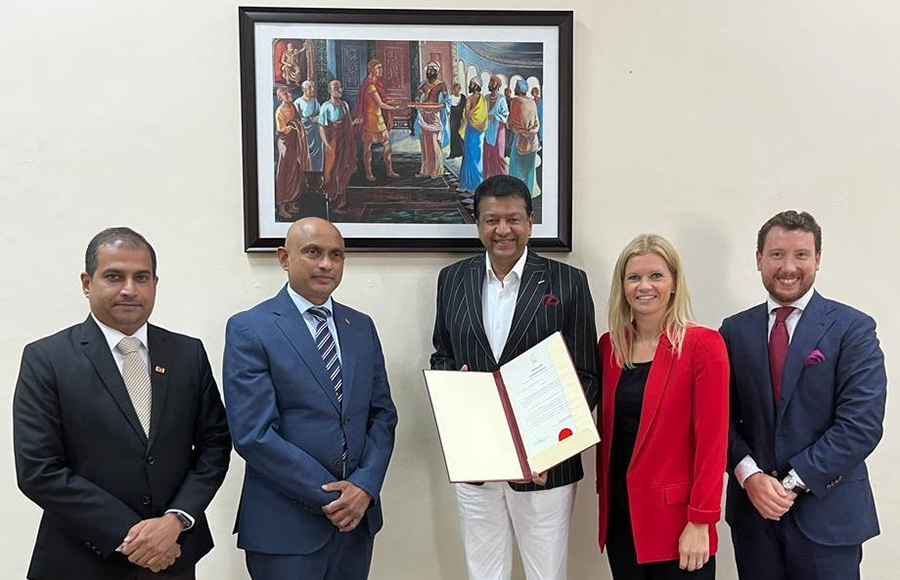 Norway appoints Mano Sekaram as Honorary Consul General to Sri Lanka