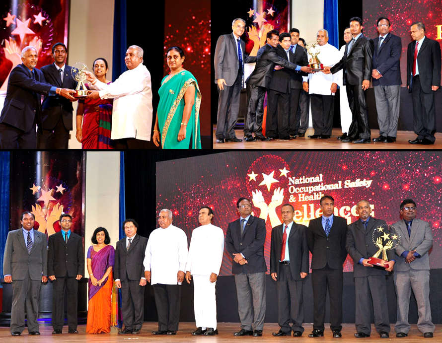 Unilever Sri Lanka emerges as top Award winners at NIOSH Excellence Awards 2014