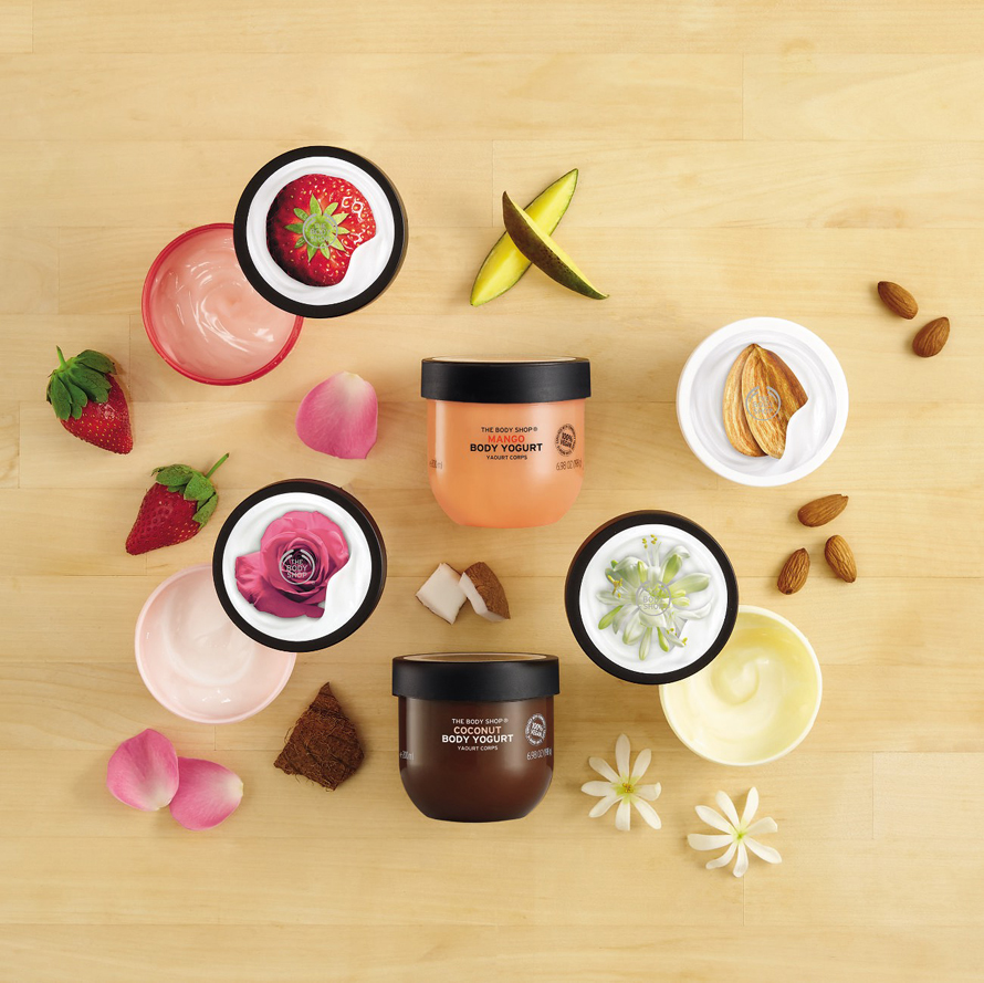 Body Yogurts A unique and sustainable skincare formula by The Body Shop