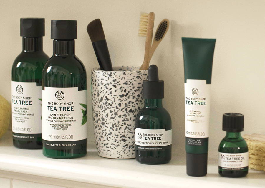 businesscafe the body shop Tea Tree Oil products