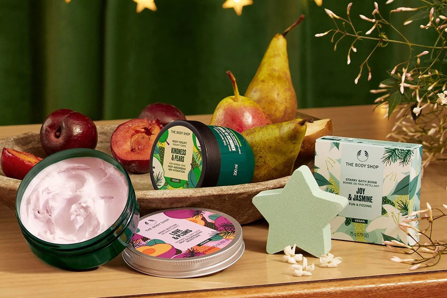 The Body Shop Christmas gift collection