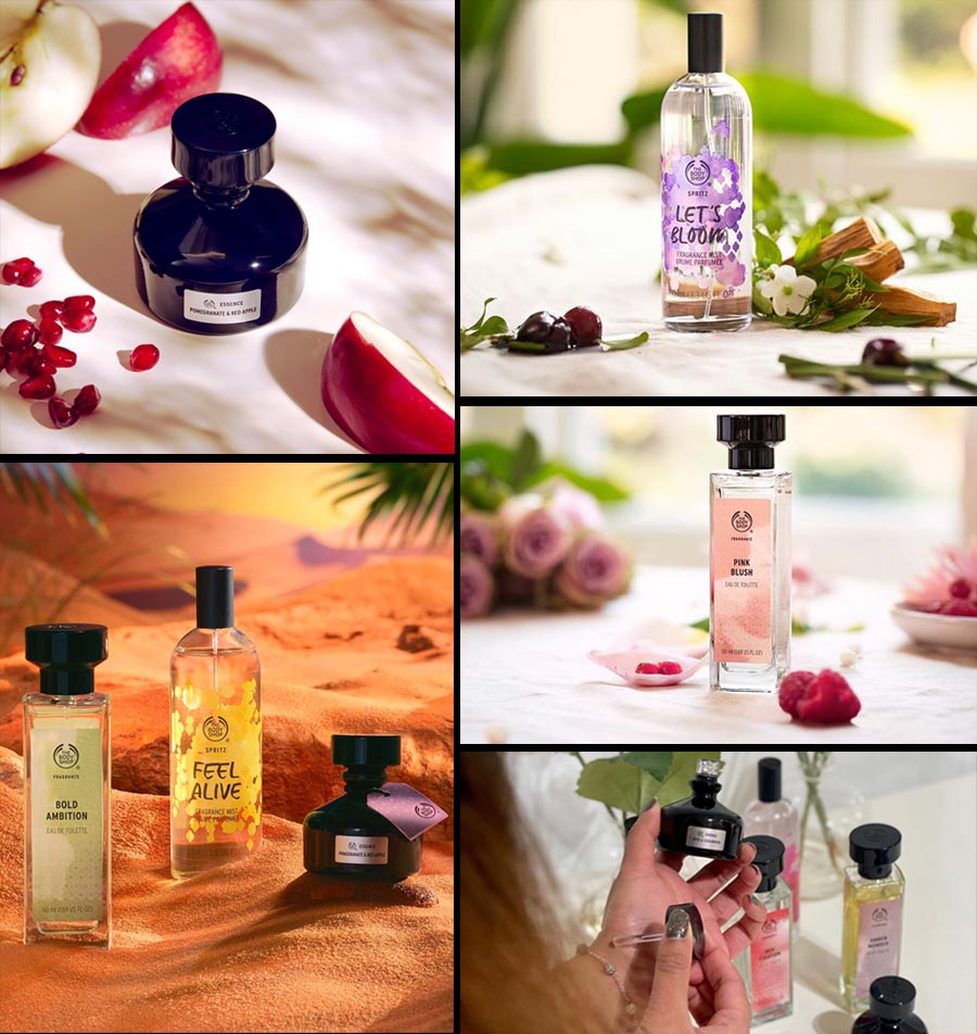 Embrace your individuality with The Body Shop s Scents of Life fragrance line