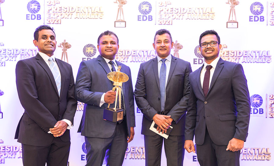 InQube Honoured with First Ever Presidential Award as Emerging Exporter of the Year