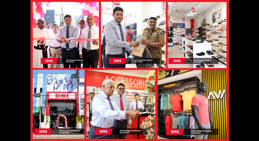 DSI further strengthens its island wide network one showroom opened another relaunched in April