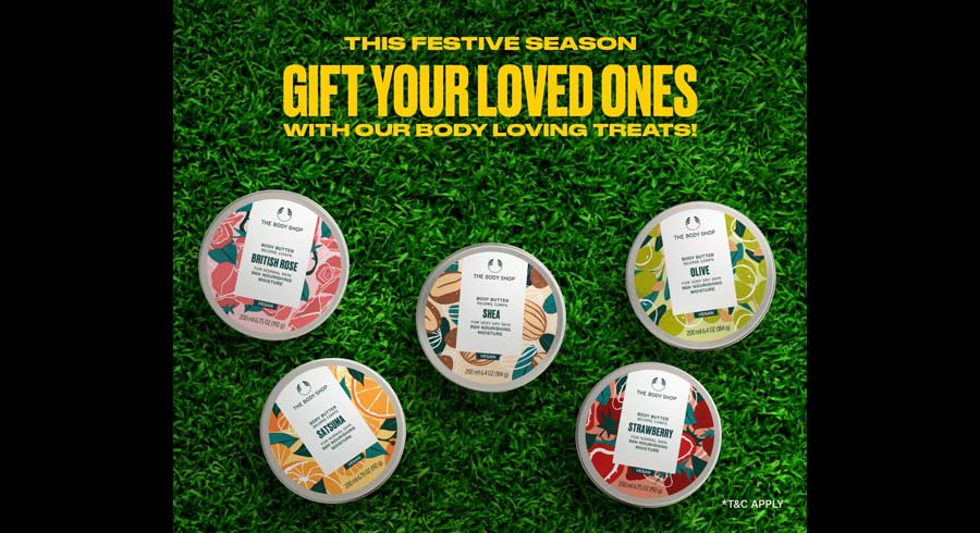 This festive season glow big with The Body Shop s must haves for top to toe care