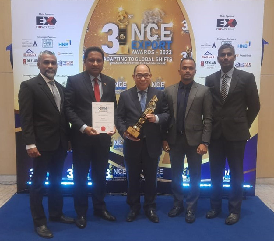 Ocean Lanka Triumphs at NCE Export Awards