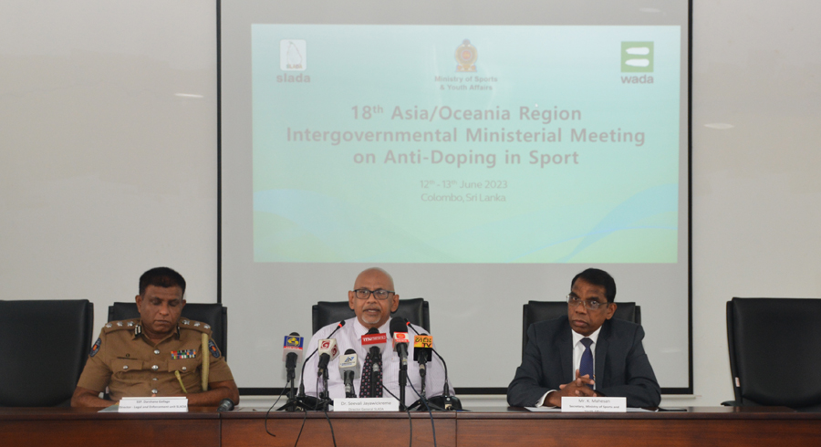 18th Asia Oceania Intergovernmental Ministerial Meeting on Anti Doping in Sport hosted in Sri Lanka