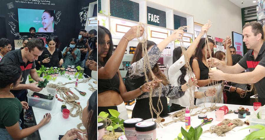 The Body Shop marks World Environment Day 2023 with successful interactive DIY and upcycling workshop